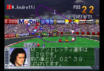 F-1 Grand Prix 1996 - Team Unei Simulation Screenthot 2